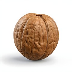 Obraz premium walnut isolated on white background,