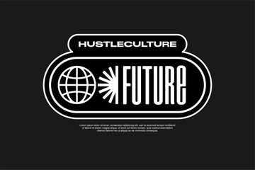 urban tshirt streetwear fashion design vector suitable for printing