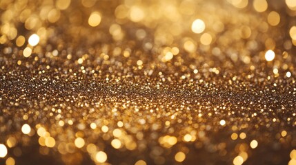 Gold glitter background