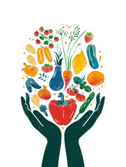 World Food Day Celebration Concept.