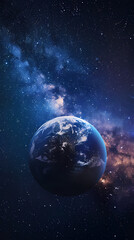 Fototapeta premium Spectacular view of Earth from space
