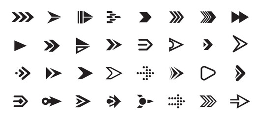 Arrow symbol set