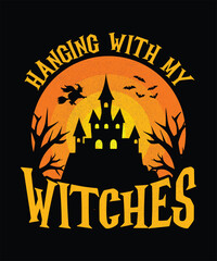 Halloween Scary T-Shirt Design