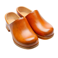 Clogs Isolated On Transparent Background