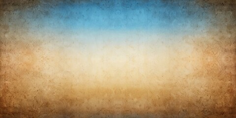 Obraz premium Beige brown blue retro grainy gradient background , retro, gradient, elegant, classic, hues, textures, beige, brown