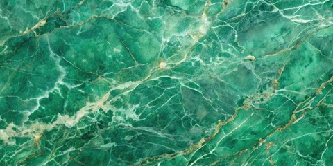 Fototapeta premium Beautiful emerald green marble texture, perfect for backgrounds and design projects, emerald green, marble