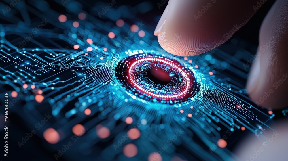 Aufkleber artificial intelligence detecting and preventing cyber threats