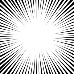 Fototapeta premium Speed Line Comic