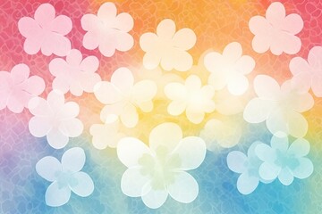 Obraz premium abstract floral background made by midjourney