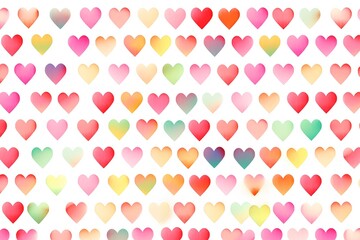 pattern with hearts made by midjourney