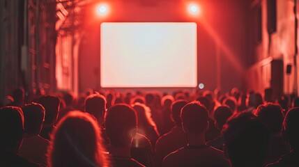 Enthusiastic lovers of nostalgic classics and cult midnight movies gather at fan conventions for unique cinematic experiences, celebrating pop culture through exclusive screenings and shared fandom.

