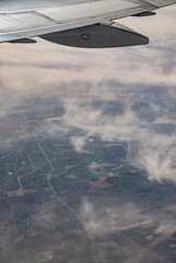 Flying Above California USA