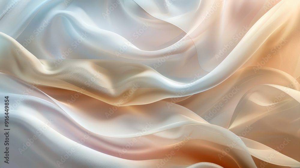 Poster a subtle interplay of neutral tones and soft gradients creates a sophisticated and elegant abstract 