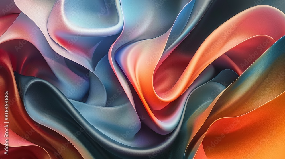 Poster abstract art background texture with dynamic shapes