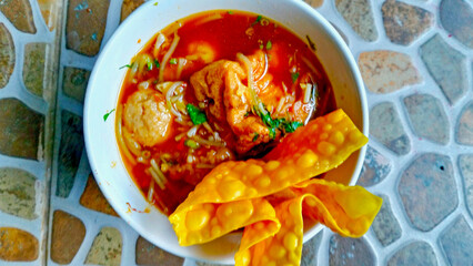 spicy chicken meatballs