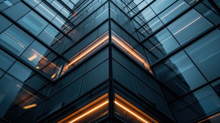 Architectural photography capturing building details