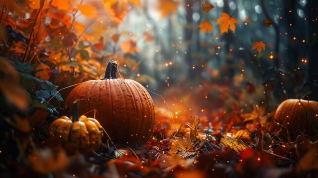 Autumn's mysterious eve traditions