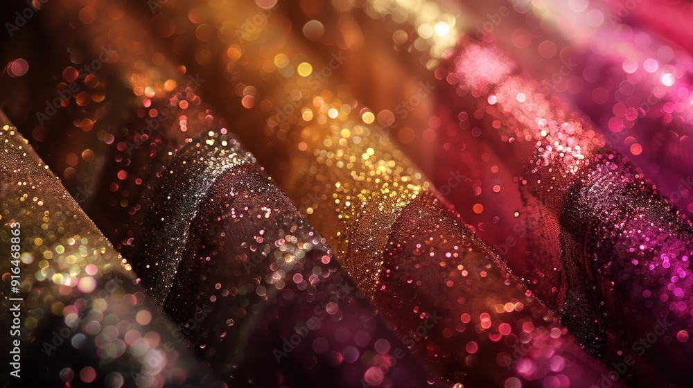 Poster create a textured paper with a glitter effect