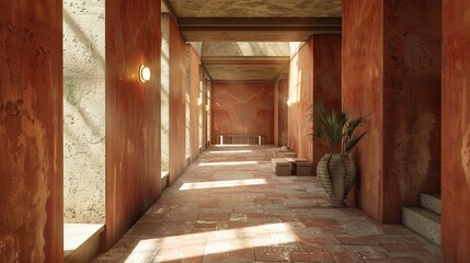 Old abandoned house in the dark