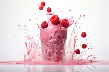 Rapid Raspberry Shake , white background.