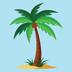 palm tree illustration