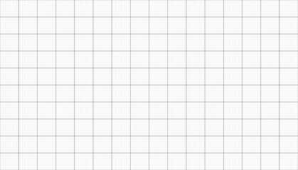 Graph paper grid line squre black white sheet plotting page background tecnical seamless pattern