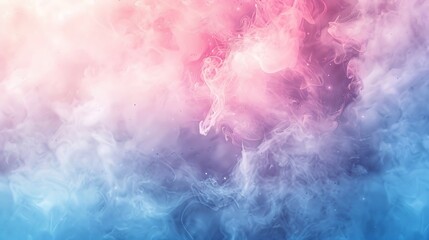 Obraz premium A background of abstract watercolor blends, smooth transitions of soft pastel colors blending seamlessly, light blue and pink hues, with a dreamy and ethereal feel, subtle texture, hd quality,