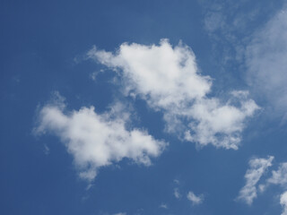cloudy blue sky background