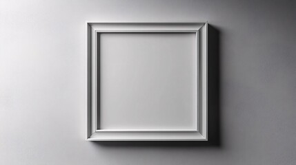 A top view of an empty white paper box with a transparent window, isolated on a white background
