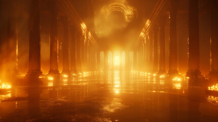 Old house in the night