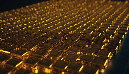 Obraz premium bitcoin cryptocurrency blockchain background 7