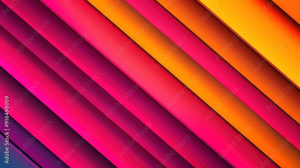 Poster a multicolored wallpaper with a diagonal design in the center of the image is visible in the photo