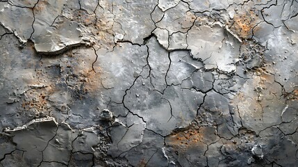 A background of rustic concrete texture, rough and cracked concrete with visible weathering, rugged and aged look, hd quality, natural look. --ar 16:9 --v 6.0 --s 250 --style raw