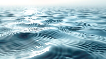 Naklejka premium A background of water ripples texture, gentle waves creating soft ripples on a serene water surface, calm and reflective look, hd quality, natural look. --ar 16:9 --v 6.0 --s 250 --style raw