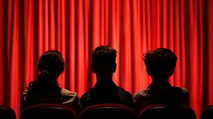 Engaging Youth Drama Performance with Dynamic Stage and Costume Design for Theater, Showcasing Chaos and Emotion in a 16:9 Aspect Ratio. 