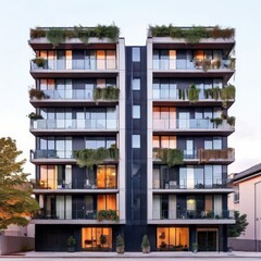 Fototapeta premium the AI Image Generator, Construction of residential building
