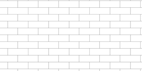Fototapeta premium White grunge brick wall blank image, Modern white brick wall texture for background