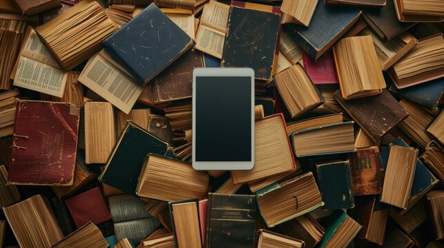 E-books: Electronic versions of books accessible on devices like e-readers, tablets, and smartphones, providing a portable and convenient way to enjoy reading anytime, anywhere.
