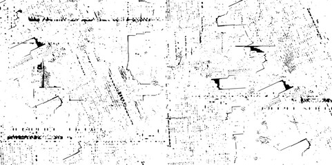 Background from cracks, breaks, stains. Grunge cracks, damage, to create the design. Grunge Black And White Urban Vector Texture Template. 
