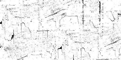 Background from cracks, breaks, stains. Grunge cracks, damage, to create the design. Grunge background of black and white. Abstract vintage texture.