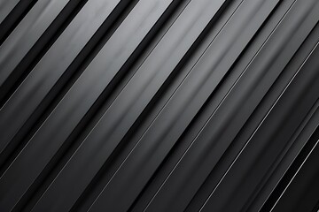 Obraz premium Abstract Black and White Diagonal Lines