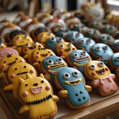 Colorful Decorated Cookies