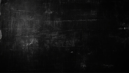 Scary dark walls, slightly light black concrete cement texture for background, Old wall texture cement dark black gray background. 