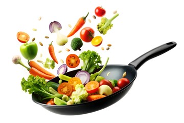 vegetable salad in a bowl