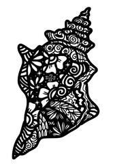 Zentangle Animal 