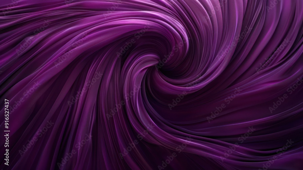 Poster abstract background, swirling patterns of deep amethyst purple with a hint of noise