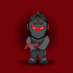 Knight Cartoon Character