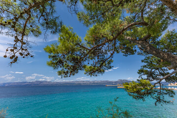 Holidays in Croatia relaxation on the Adriatic Sea Peljesac Peninsula Trpanj azure sea