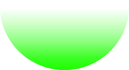 Half Circle Gradient Element Svg