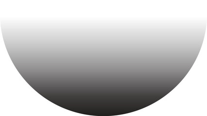 Half Circle Gradient Element Svg
